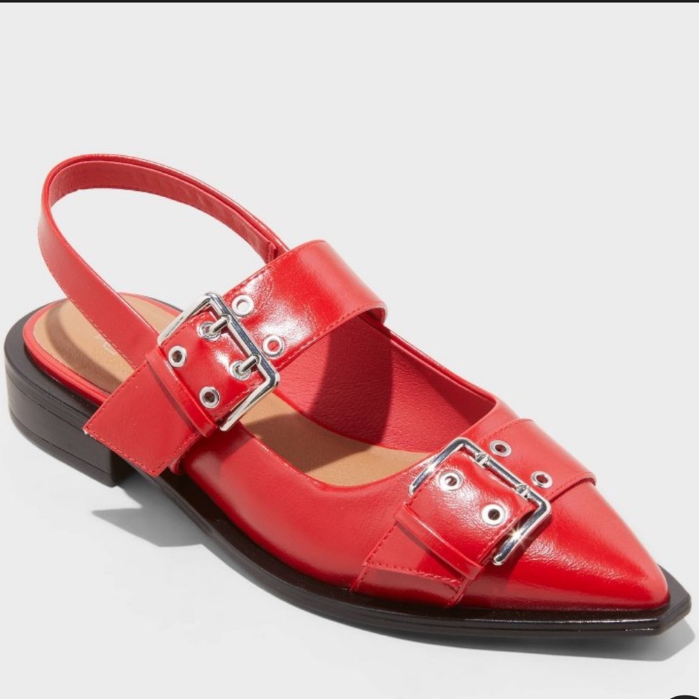 NWT Slingback flats